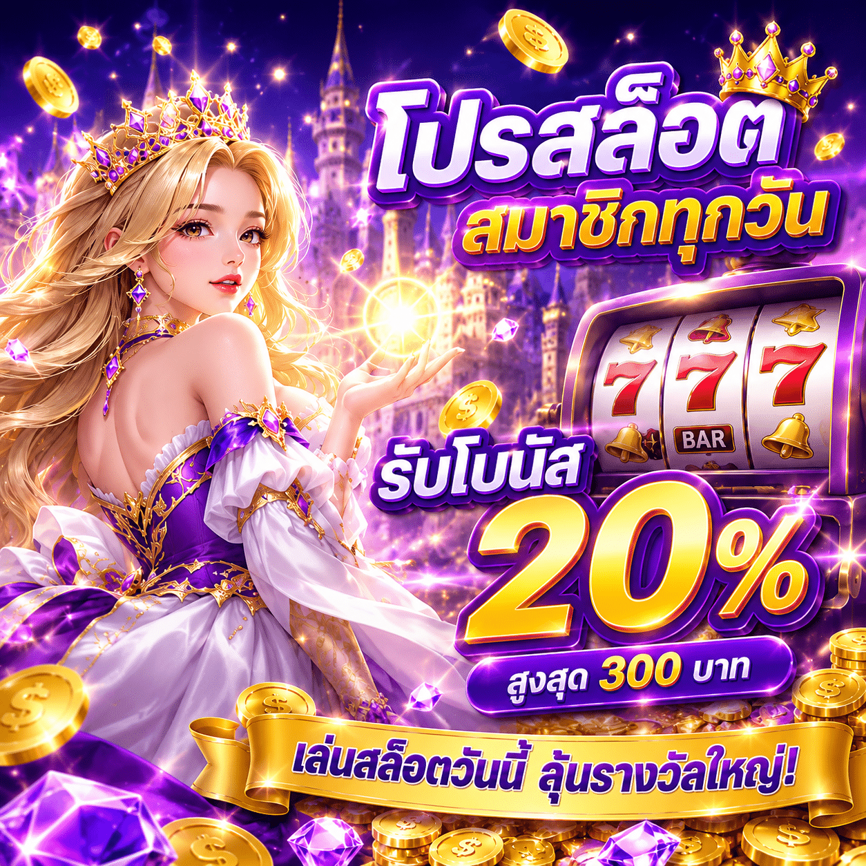 รับโปรทุกวัน